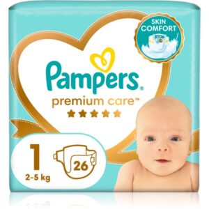 Pampers Premium Care Size 1 scutece de unică folosință 2-5 kg 26 buc-Țena