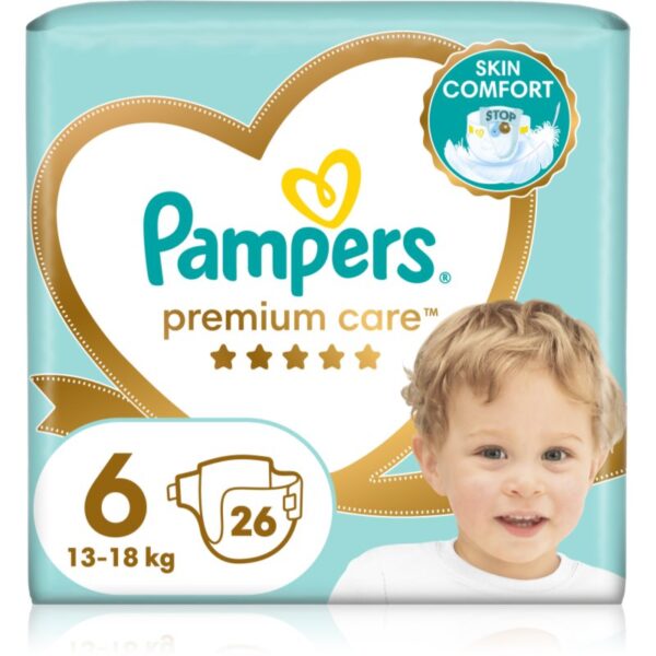 Pampers Premium Care Size 6 scutece de unică folosință 13-18 kg 26 buc-Țena