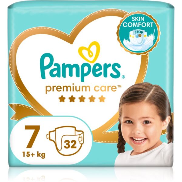 Pampers Premium Care Size 7 scutece de unică folosință 15+ kg 32 buc-ro