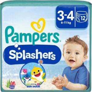 Pampers Splashers 3-4 scutec tip slip pentru înot