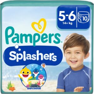 Pampers Splashers 5-6 scutece pentru înot 14+ kg 10 buc-ro