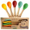 Pandoo Bamboo Spoon Set linguriță pentru copii 5 buc-Țena