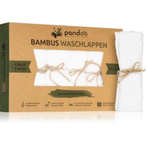 Pandoo Bamboo Washcloth Balsam de spalat 25 x 25 cm 6 buc-ro