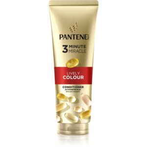 Pantene 3 Minute Miracle Lively Colour balsam pentru par deteriorat si vopsit 220 ml-ro