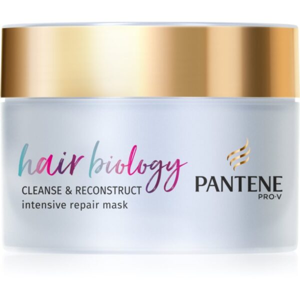 Pantene Hair Biology Cleanse & Reconstruct Masca de par pentru par gras 160 ml-ro