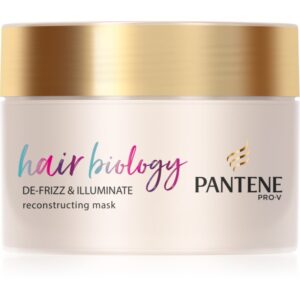 Pantene Hair Biology De-Frizz & Illuminate Masca de par pentru par uscat si vopsit 160 ml-Țena