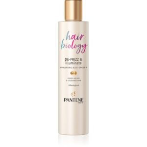 Pantene Hair Biology De-Frizz & Illuminate șampon pentru par uscat si vopsit 250 ml-Țena