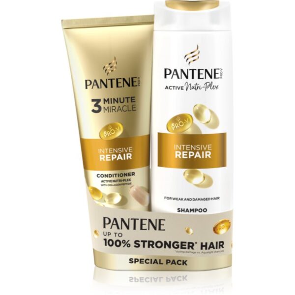 Pantene Pro-V Active Nutri Plex Intensive Repair set pentru parul deteriorat si fragil-Țena