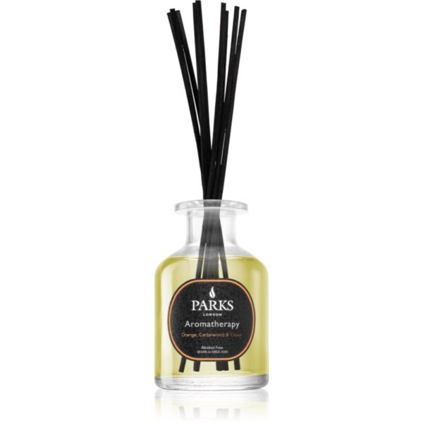 Parks London Aromatherapy Cedarwood & Clove aroma difuzor cu rezervã 100 ml-ro