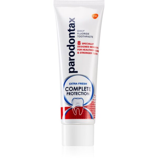 Parodontax Complete Protection Extra Fresh pasta de dinti cu Fluor pentru dinti sanatosi si gingii sanatoase 75 ml-ro