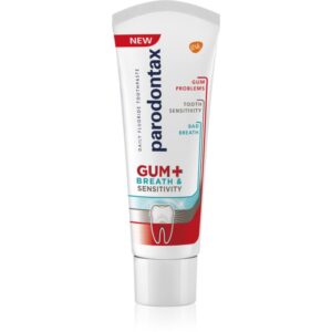 Parodontax Gum And Sens Original Pasta de dinti protectie complexa impotriva respiratiei mirositoare 75 ml-Țena