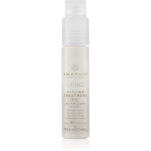 Paul Mitchell Awapuhi Wild Ginger Styling Treatment Oil ulei pentru regenerare pentru păr uscat și deteriorat 25 ml-Țena