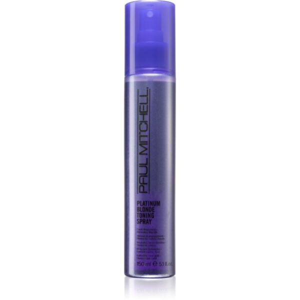 Paul Mitchell Blonde Platinum Blonde spray nuanțator de păr pentru parul blond cu suvite 150 ml-Țena