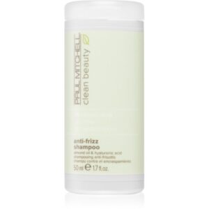 Paul Mitchell Clean Beauty Anti-Frizz sampon pentru indreptarea parului pentru par indisciplinat 50 ml-Țena