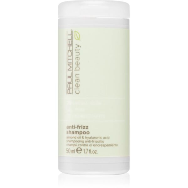 Paul Mitchell Clean Beauty Anti-Frizz sampon pentru indreptarea parului pentru par indisciplinat 50 ml-Țena