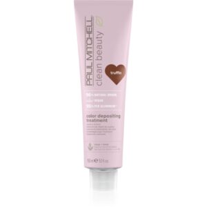 Paul Mitchell Clean Beauty Color Depositing Treatment masca hranitoare pentru păr vopsit culoare Truffle 150 ml-Țena