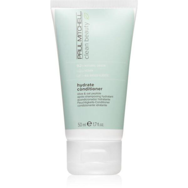 Paul Mitchell Clean Beauty Hydrate balsam hranitor pentru par uscat 50 ml-Țena