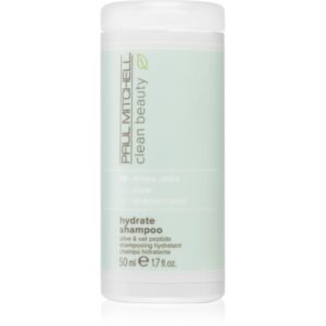 Paul Mitchell Clean Beauty Hydrate sampon hidratant pentru par uscat 50 ml-Țena