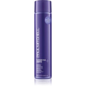 Paul Mitchell Platinum Plus Shampoo șampon pentru părul blond şi gri 300 ml-ro