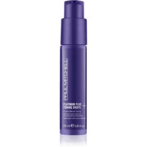 Paul Mitchell Platinum Plus Toning Drops picături cu pigmenți pentru păr în nuanțe reci de blond