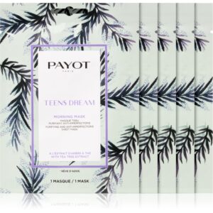 Payot Morning Mask Teens Dream masca de celule cu efect de curatare si reimprospatare pentru piele mixta spre grasa 5 buc-ro