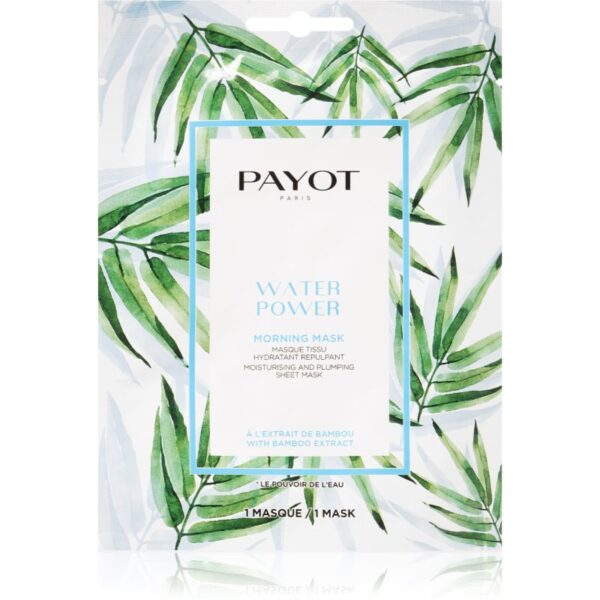 Payot Morning Mask Water Power mască textilă hidratantă 19 ml-Țena