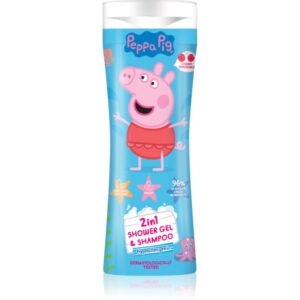 Peppa Pig Shower gel & Shampoo 2 in 1 gel de dus si sampon pentru copii Cherry 300 ml-Țena