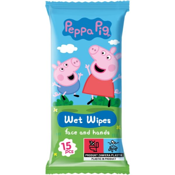 Peppa Pig Wet Wipes Șervețele umede pentru copii 15 buc-ro
