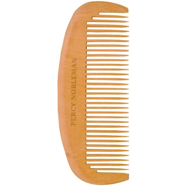 Percy Nobleman Beard Comb pieptene din lemn pentru barba 1 buc-Țena