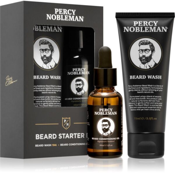 Percy Nobleman Beard Starter Kit Beart Starter Kit set pentru barbă-ro