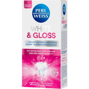 Perl Weiss White & Gloss pasta de dinti pentru albire 50 ml-Țena