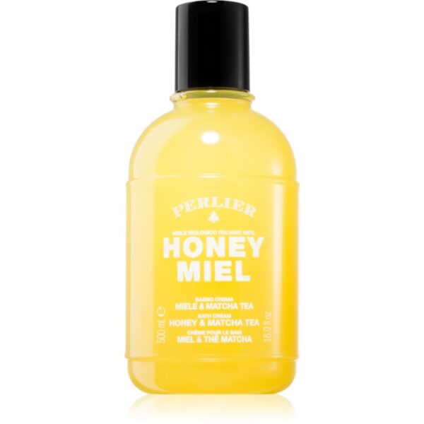 Perlier Honey Miel Honey & Matcha Tea cremă de duș și baie 500 ml-Țena