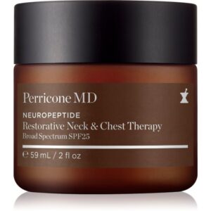 Perricone MD Neuropeptide Neck & Chest Therapy Cremã reparatorie pentru gat si decolteu SPF 25 59 ml-Țena