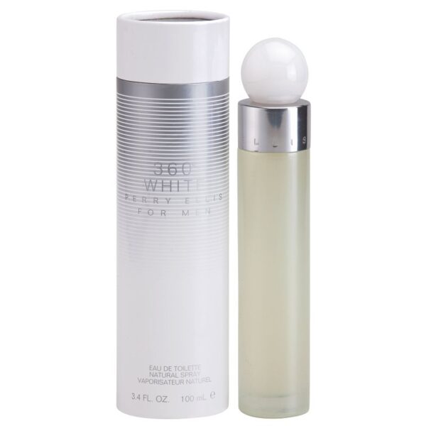 Perry Ellis 360° White Eau de Toilette pentru bărbați 100 ml-ro