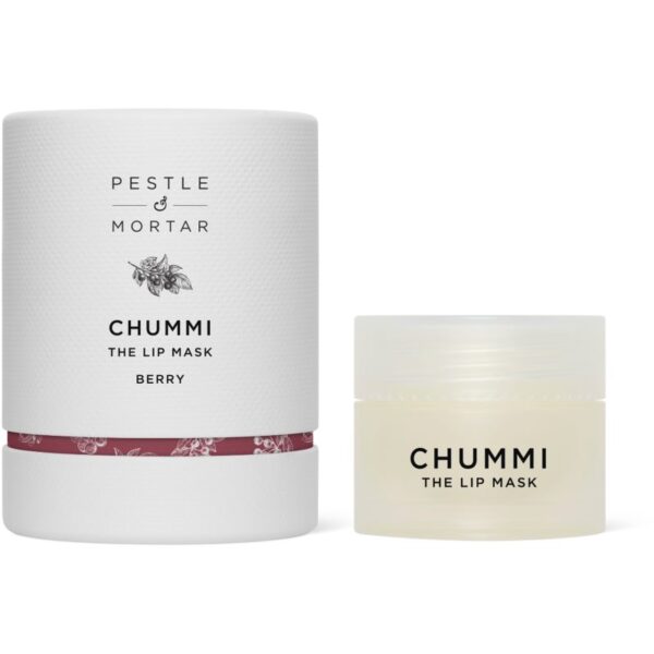 Pestle & Mortar Chummi Berry mască hidratantă pentru buze 20 g-ro