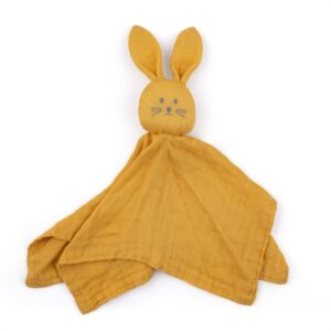 Petite&Mars Hugo Bamboo Comforter jucărie de adormit Intense Ochre 1 buc-Țena