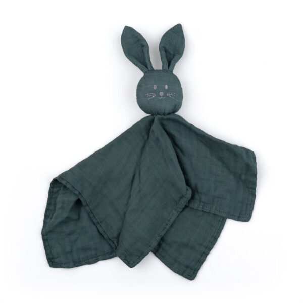 Petite&Mars Hugo Bamboo Comforter jucărie de adormit Misty Green 1 buc-Țena