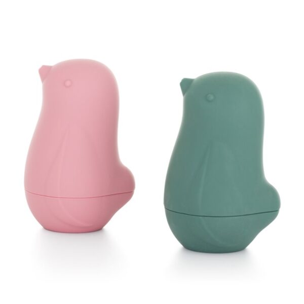 Petite&Mars Love Birds jucărie pentru apă 6 m+ Rose Green 2 buc-Țena