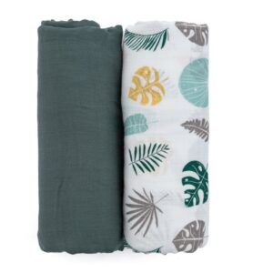 Petite&Mars Misty scutece textile Misty Green 120 x 120 cm 2 buc-ro