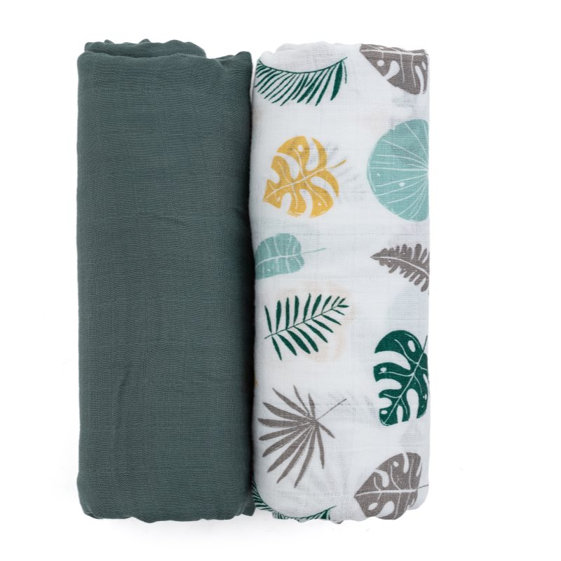 Petite&Mars Misty scutece textile Misty Green 120 x 120 cm 2 buc-ro