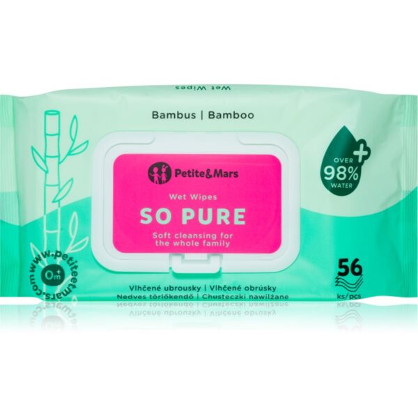 Petite&Mars So Pure șervețele umede pentru copii 4x56 buc-ro