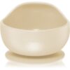 Petite&Mars Take&Match Silicone Bowl castron cu ventuză Desert Sand 6 m+ 360 ml-ro