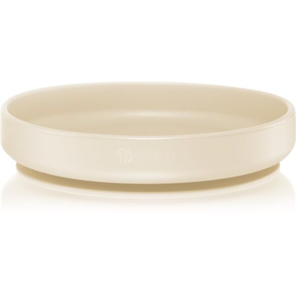 Petite&Mars Take&Match Silicone Plate farfurie cu ventuză Desert Sand 6 m+ 1 buc-ro