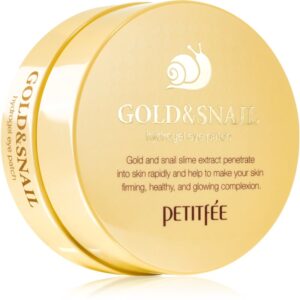 Petitfée Gold & Snail masca hidrogel pentru ochi extract de melc 60 buc-ro