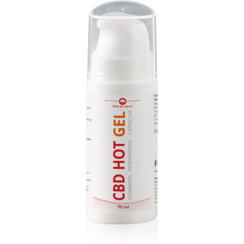 Pharma Activ CBD HOT GEL Capsicum gel muschii si articulatiile 75 ml-ro