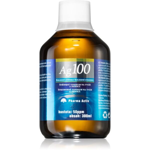 Pharma Activ Colloidal silver 50ppm tonic pentru curatare 300 ml-Țena