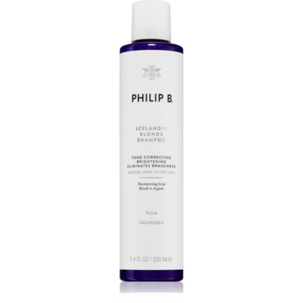 Philip B. Icelandic Blonde șampon pentru părul blond şi gri 220 ml-ro