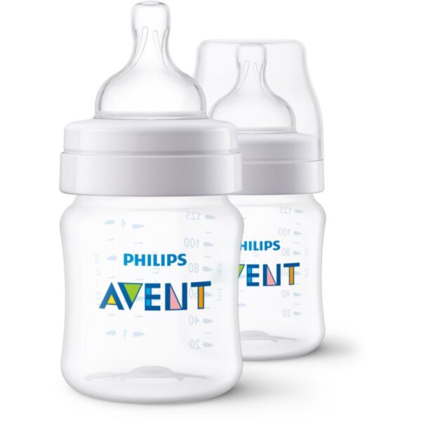 Philips Avent Anti-colic SCY100/02 biberon pentru sugari anti-colici 0 m+ 2x125 ml-Țena