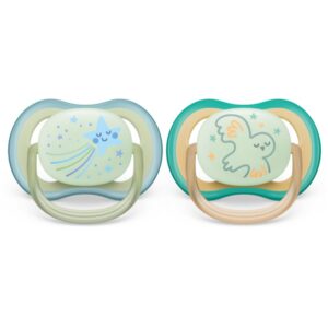 Philips Avent Ultra Air Night SCF376/18 0-6 m suzetă 2 buc-ro
