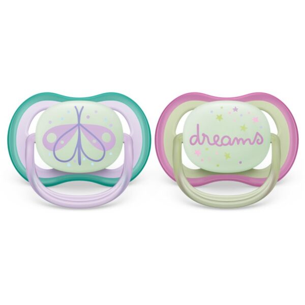 Philips Avent Ultra Air Night SCF376/19 0-6 m suzetă 2 buc-ro